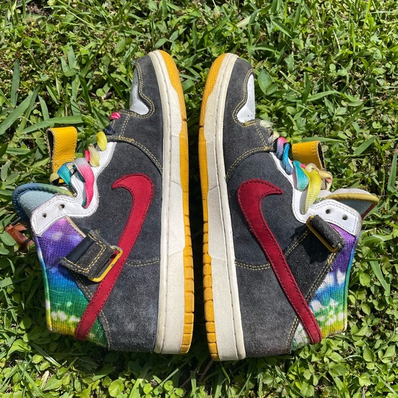 Nike SB Mid Tye-Die size 8 🎨 🔥 - Picture 2 of 5